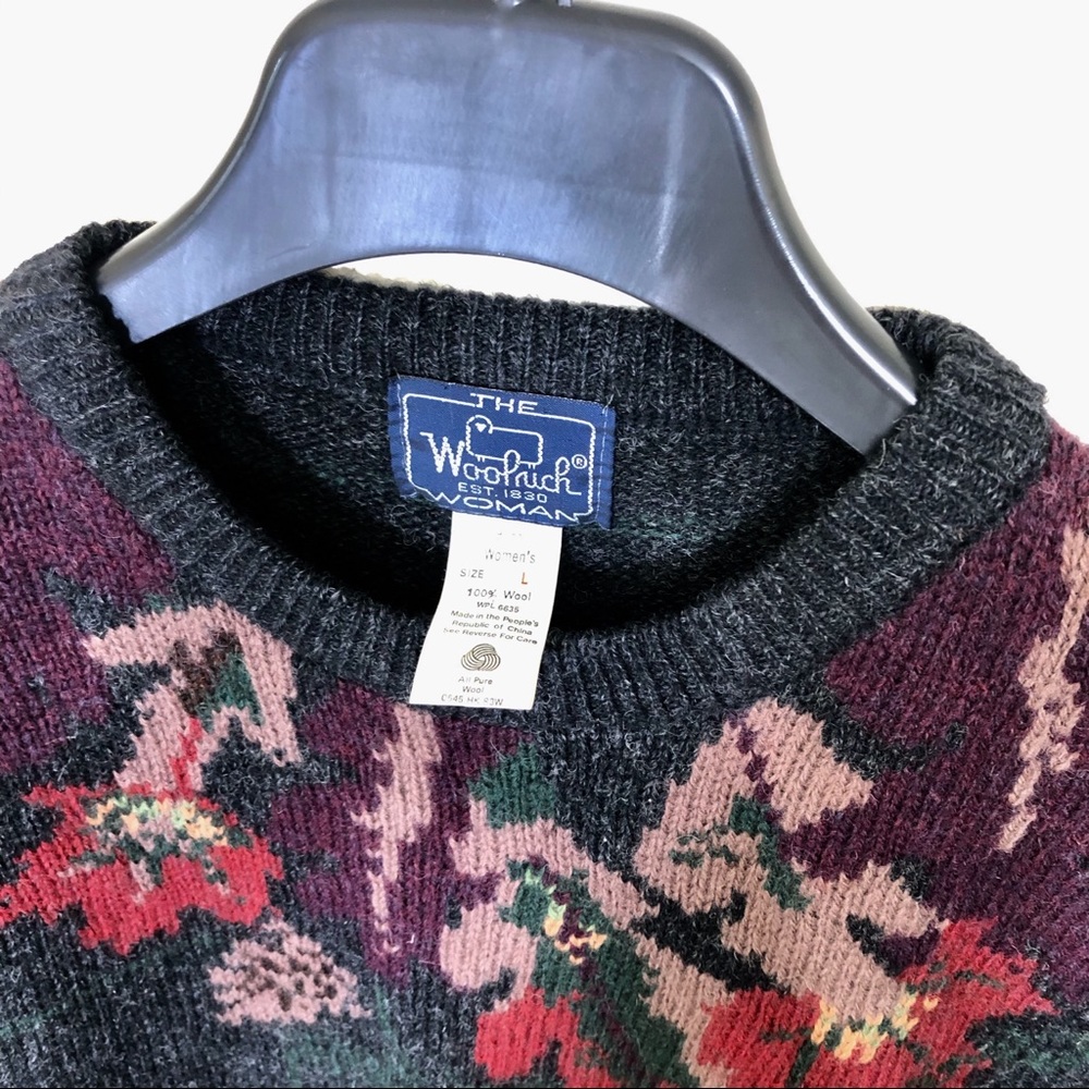 Vintage The Woolrich Woman 100% Wool Sweater - Picture 2 of 5